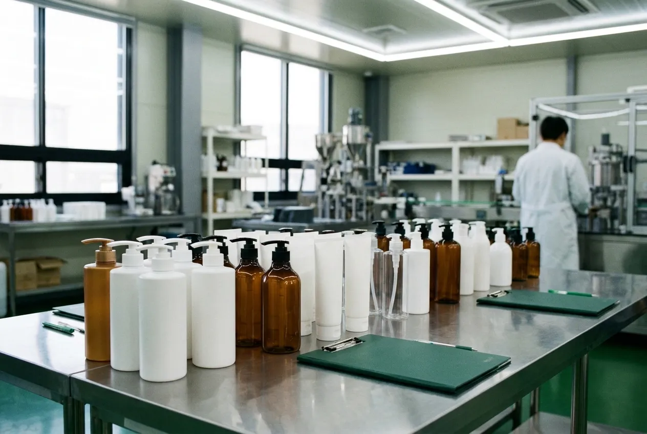 Pump bottles and tubes for shampoo and treatment products